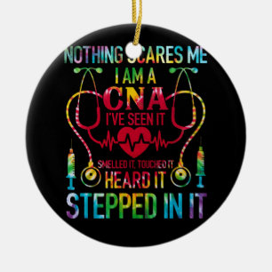 Décoration En Céramique Rien Ne Me Fait Peur Infirmière Infirmière Infirmi