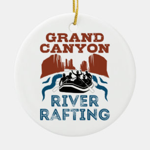 Décoration En Céramique Rivière Grand Canyon Rafting Colorado River