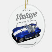 Décoration En Céramique Roadster vintage (Gauche)