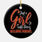 Décoration En Céramique Robotique Ingénieur Robot Amateur d'ingénierie Gir (Dos)