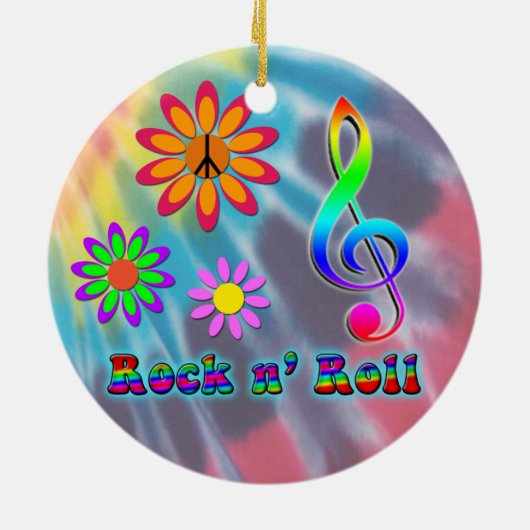 Décoration En Céramique Rock n'Roll (Dos)