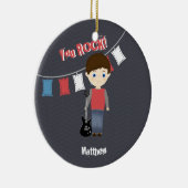 Décoration En Céramique Rock Star Birthday Boy (Droite)