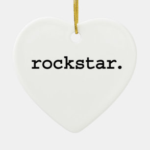 Décoration En Céramique rockstar.