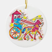 Décoration En Céramique Roi assyrien (Devant)