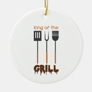 Décoration En Céramique Roi de Grill