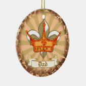 Décoration En Céramique Roi de la Couronne (Droite)