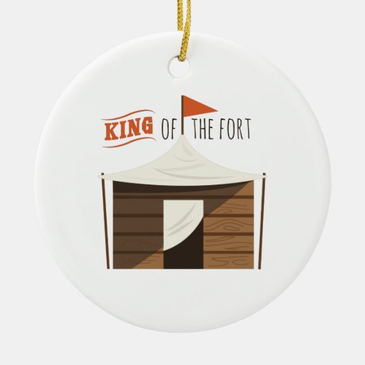 Décoration En Céramique Roi Du Fort (Devant)