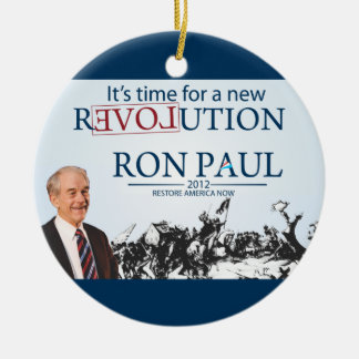 Décoration En Céramique Ron Paul, président