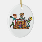 Décoration En Céramique Rond point de terrain de jeu (Droite)