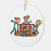 Décoration En Céramique Rond point de terrain de jeu (Gauche)