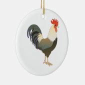 Décoration En Céramique Rooster (Droite)