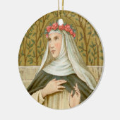 Décoration En Céramique Rose de Lima (BK 020) (Gauche)