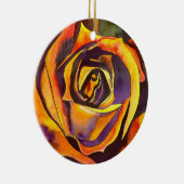 Décoration En Céramique Rose d'Or Art (Droite)