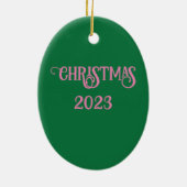 Décoration En Céramique Rose et violet doux (Dos)