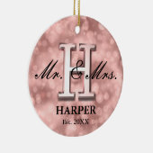 Décoration En Céramique Rose Gold Custom Newlyly (Droite)