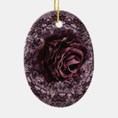 Décoration En Céramique Rose Mandala (Dos)