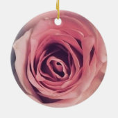 Décoration En Céramique Rose rose (Dos)