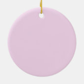 Décoration En Céramique Rose violette (Dos)