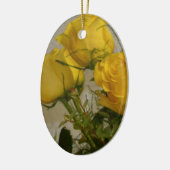 Décoration En Céramique Roses jaunes (Gauche)