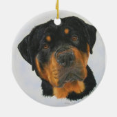 Décoration En Céramique Rottweiler (Dos)