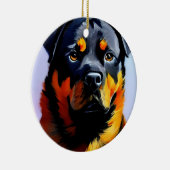 Décoration En Céramique Rottweiler (Droite)