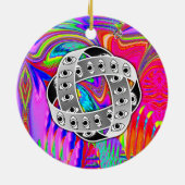 Décoration En Céramique Roue à deux côtés d'Ezekiel (Dos)