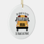 Décoration En Céramique Roues Sur Le Bus (Droite)