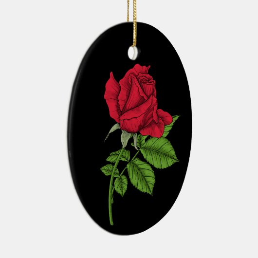 Décoration En Céramique Rouge (Droite)