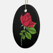 Décoration En Céramique Rouge (Gauche)