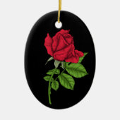 Décoration En Céramique Rouge (Devant)