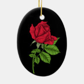 Décoration En Céramique Rouge (Dos)