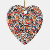 Décoration En Céramique Route 66 (Droite)