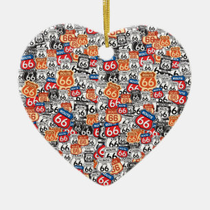 Décoration En Céramique Route 66