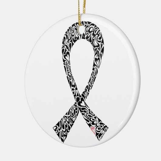 DÉCORATION EN CÉRAMIQUE RUBAN (Gauche)