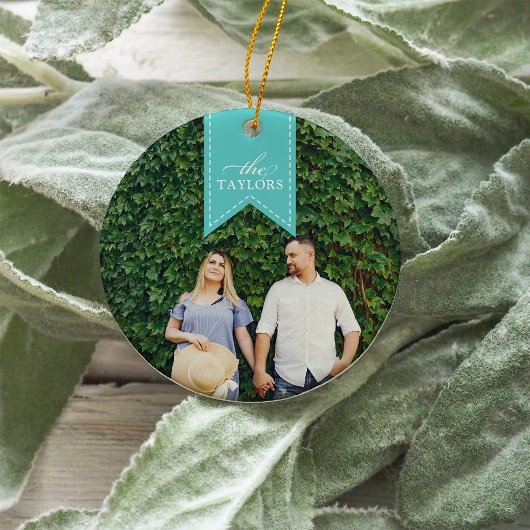 Décoration En Céramique Ruban Aqua | Photo de vacances