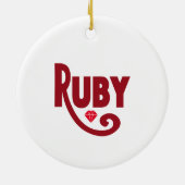 Décoration En Céramique Ruby (Dos)