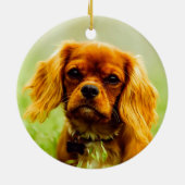 Décoration En Céramique Ruby Cavalier King Charles Spaniel (Dos)