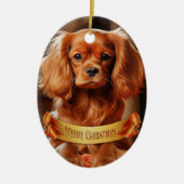 Décoration En Céramique Ruby Cavalier King Charles Spaniel (Devant)