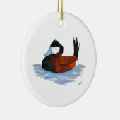 Décoration En Céramique Ruddy Duck (Droite)
