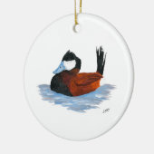 Décoration En Céramique Ruddy Duck (Gauche)