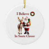 Décoration En Céramique Rudolf le renne rouge (Devant)