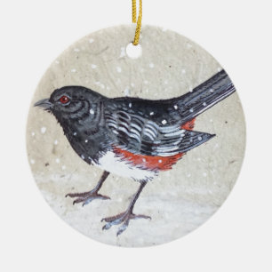Décoration En Céramique Rufus Sided Towhee