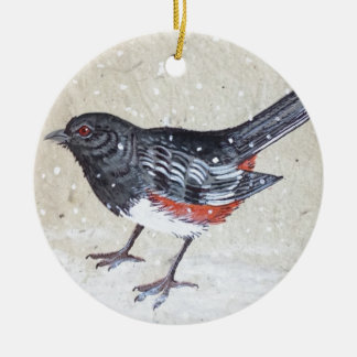 Décoration En Céramique Rufus Sided Towhee