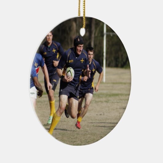 Décoration En Céramique Rugby (Droite)