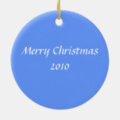 Décoration En Céramique RunnerChick a personnalisé l'ornement (Dos)