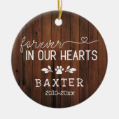 Décoration En Céramique Rustic Forever (Devant)