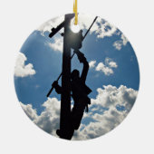 Décoration En Céramique Rusty the Lineman (Dos)