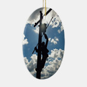 Décoration En Céramique Rusty the Lineman Ornament (Droite)