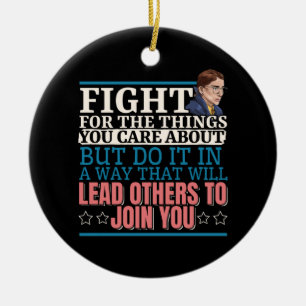 Décoration En Céramique Ruth Bader Ginsburg Diriger d'autres à vous rejoin