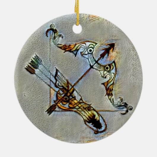 Décoration En Céramique Sagittarius Venice (Dos)